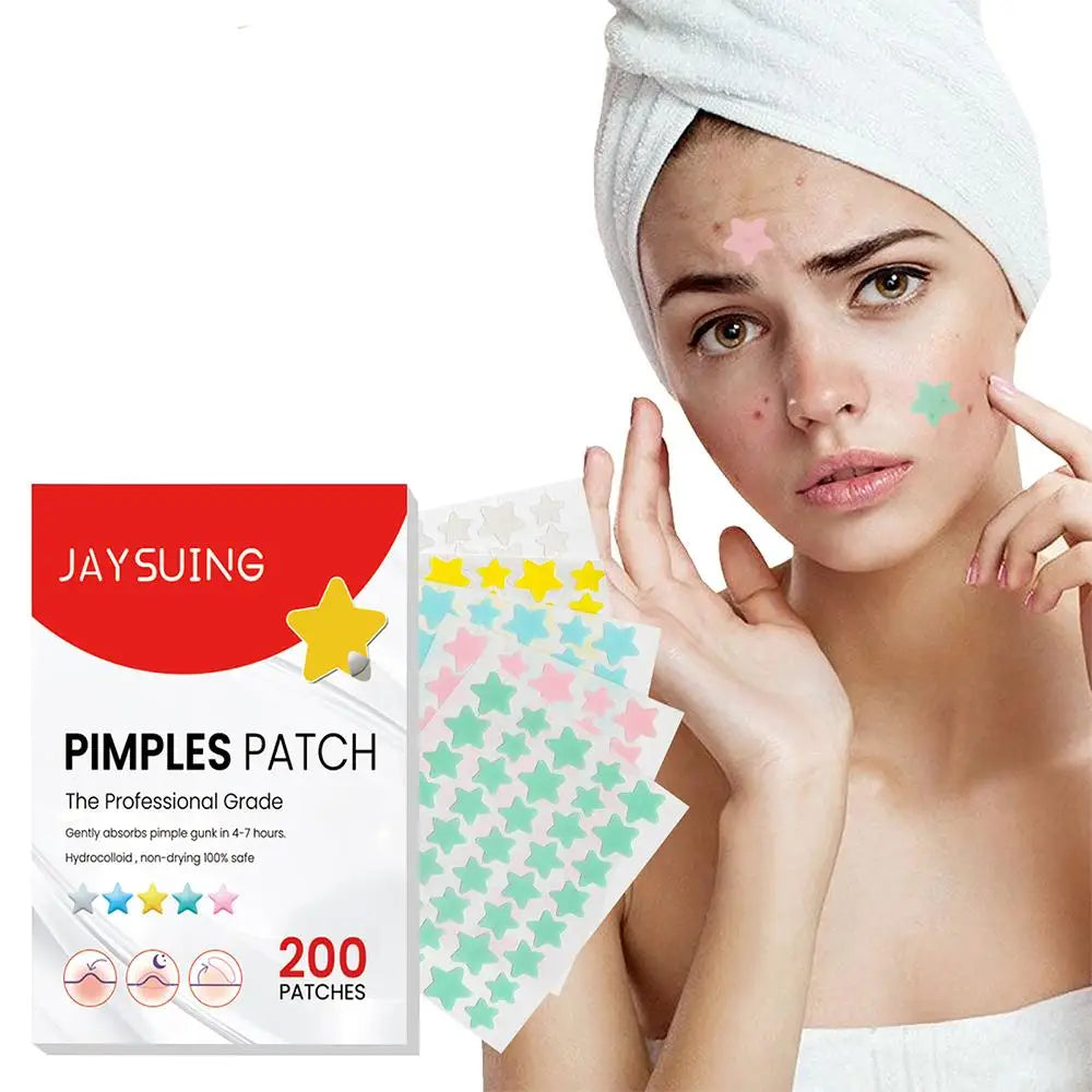400Pcs Acne Pimple Patch Sticker Waterproof Acne Treatment Pimple Remover Tool Blemish Spot Facial Mask SkinCare Hidden Pimple
