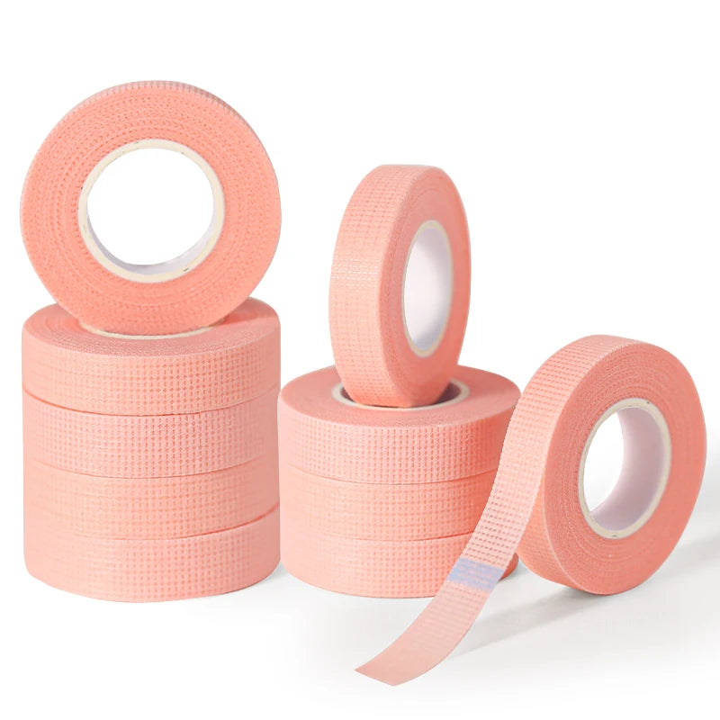 5PCS Eyelashes Extension Tape Micropore Non-Woven Lash Tape Breathable Easy To Tear Medical Tape Makeup Tools Lashistas Supplies