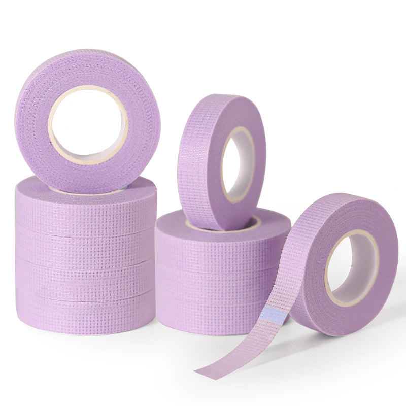 5PCS Eyelashes Extension Tape Micropore Non-Woven Lash Tape Breathable Easy To Tear Medical Tape Makeup Tools Lashistas Supplies