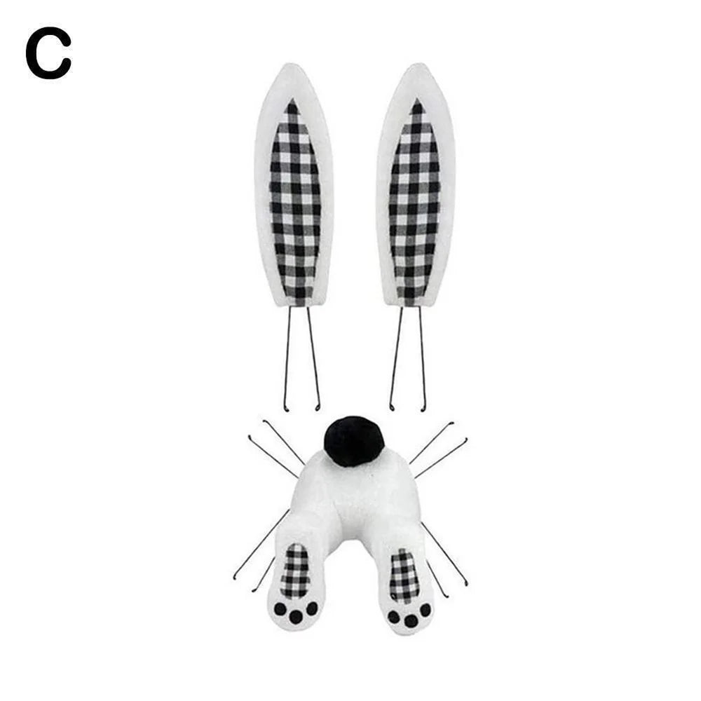 Easter Rabbit Bunny Butt Wreath Kit Door Decorations Easter Spring Outdoor Hanging Easter Decor For Home Door Wreath New 2023