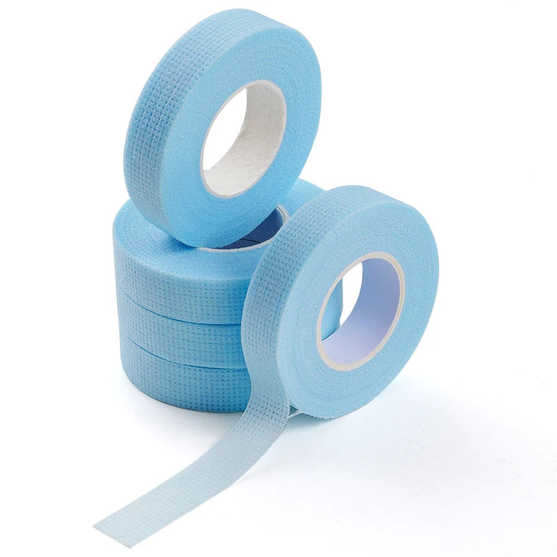 5PCS Eyelashes Extension Tape Micropore Non-Woven Lash Tape Breathable Easy To Tear Medical Tape Makeup Tools Lashistas Supplies
