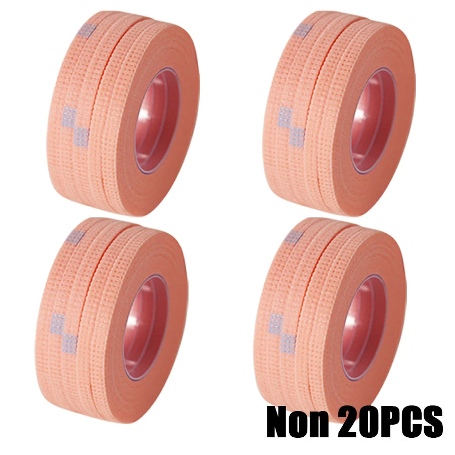 5PCS Eyelashes Extension Tape Micropore Non-Woven Lash Tape Breathable Easy To Tear Medical Tape Makeup Tools Lashistas Supplies