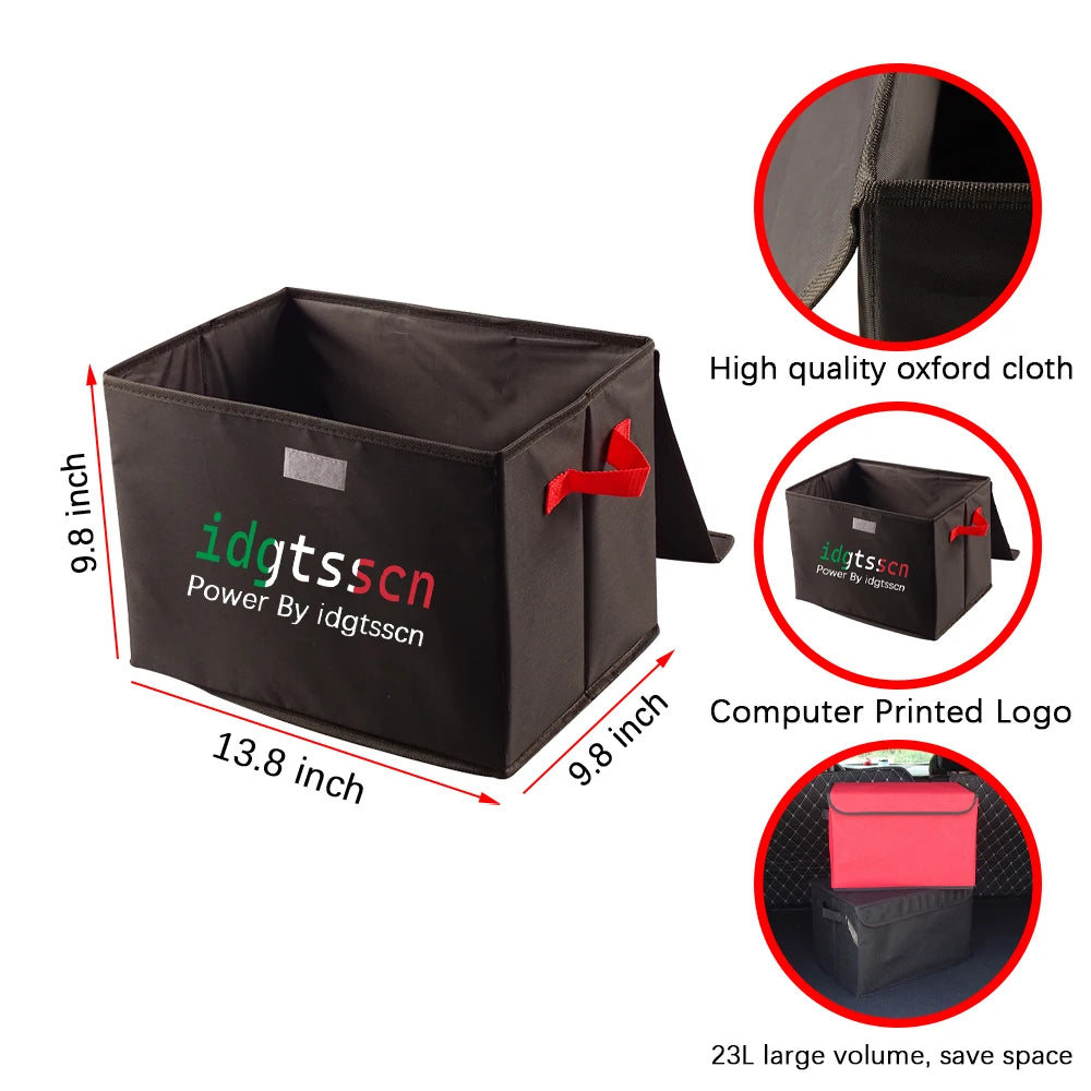 Car Trunk Organizer Storage Box For Jeep WRANGLER TRAILHAWK RUBICON RENEGADE COMPASS COMMANDER CHEROKEE Bumper car Accessories