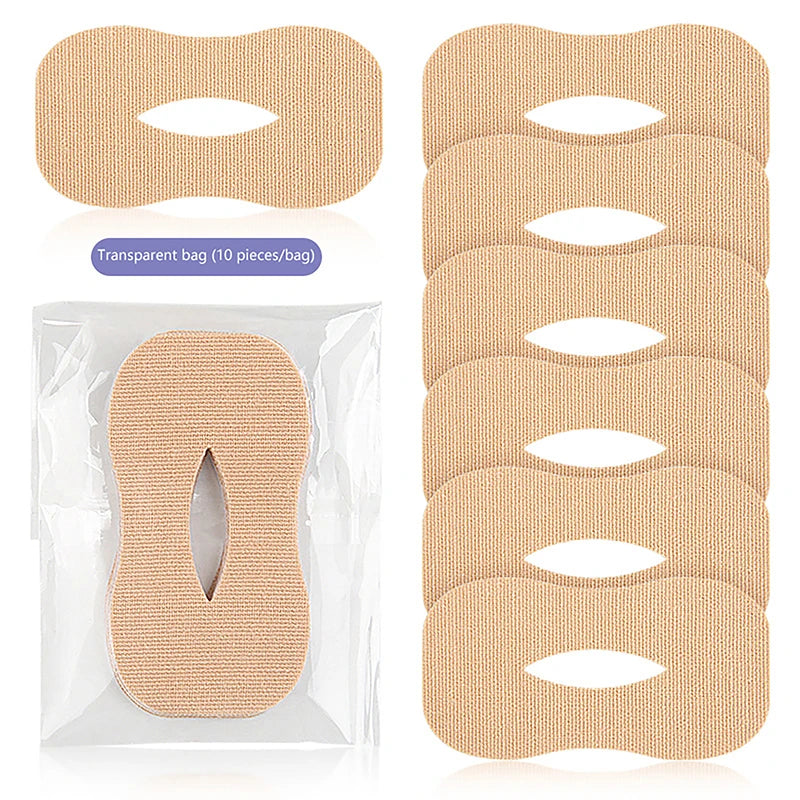 10/30Pcs At Night Mouth Correction Sticker Tape O-shaped Anti-Snoring Stickers Adult Children Preventing Mouth Breathing
