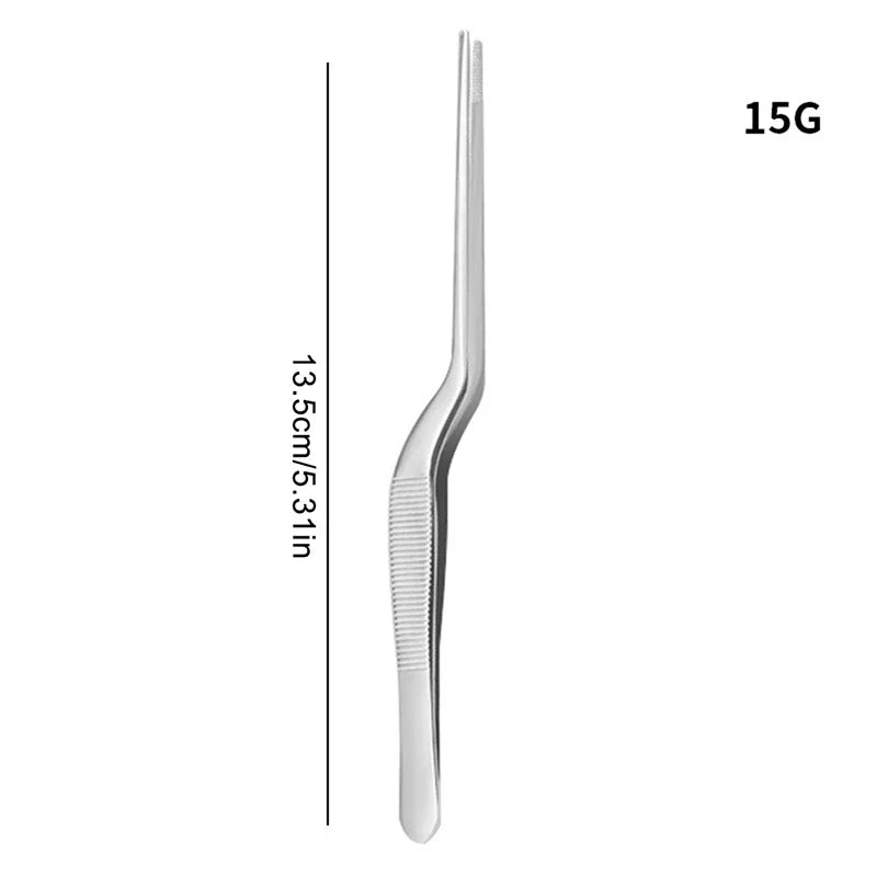 Eyelash Remover Cleaner Tweezer Ear Nose Earpick Wax Removal Forceps Angled Clamp Nasal Tool Curved Earwax Tweezers Clip