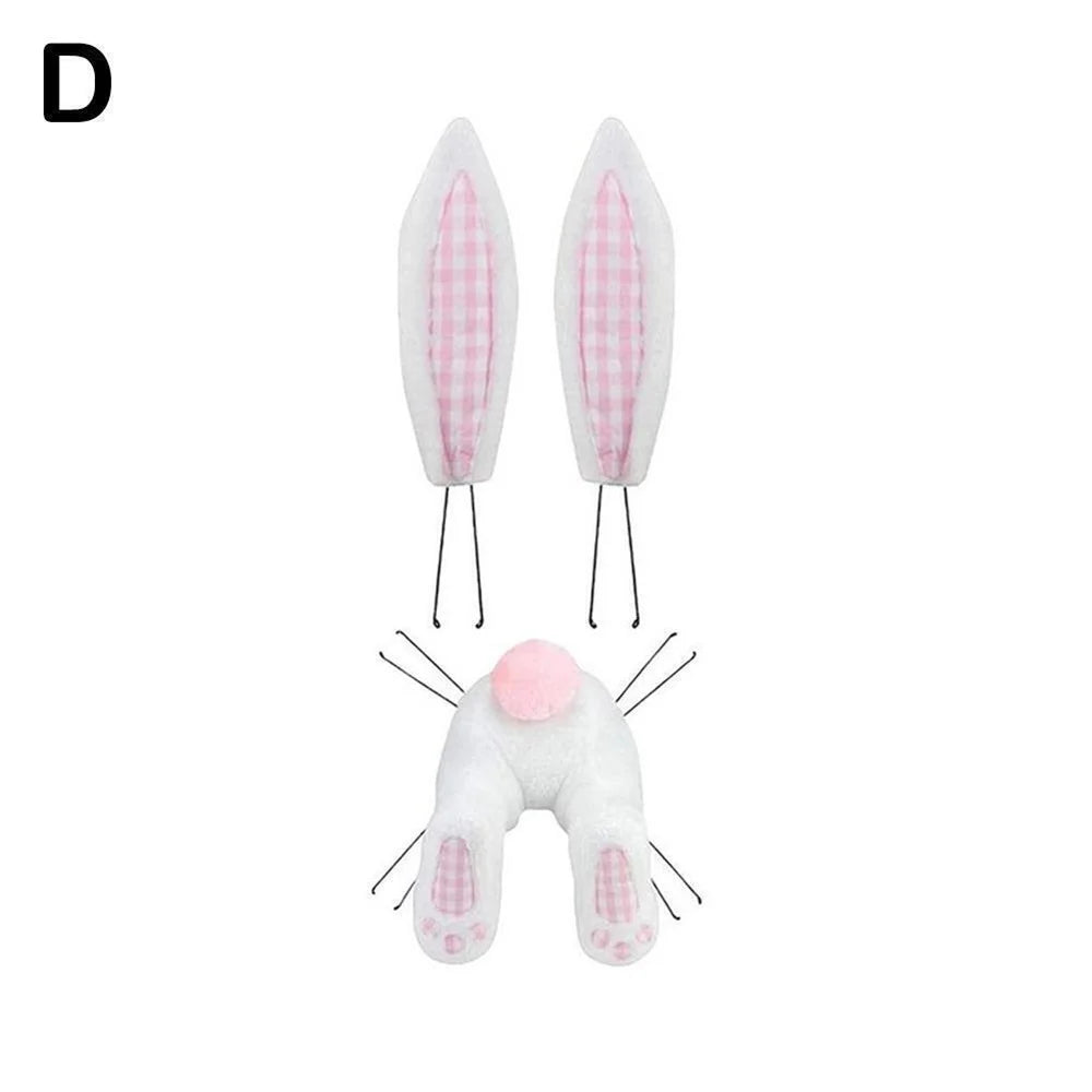 Easter Rabbit Bunny Butt Wreath Kit Door Decorations Easter Spring Outdoor Hanging Easter Decor For Home Door Wreath New 2023