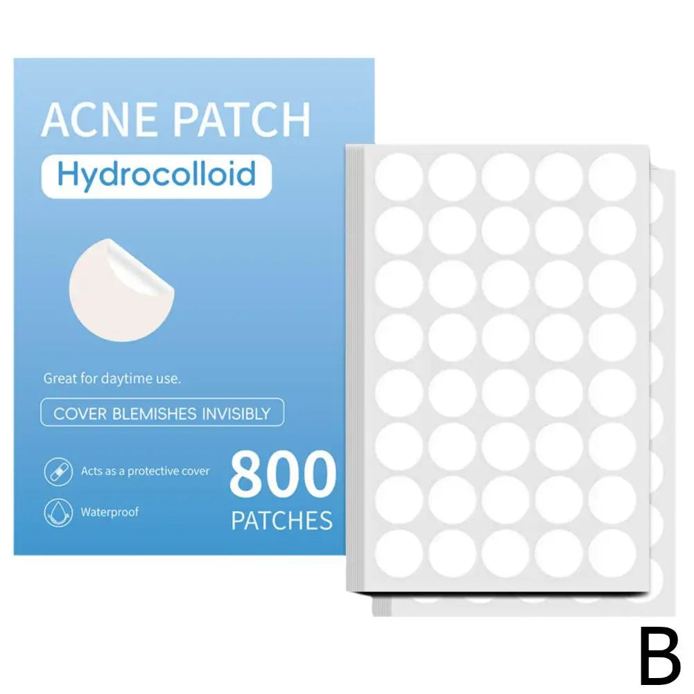 400/800/1200pcs Face Skin Care Acne Pimple Patch Invisible Professional Healing Absorbing Spot Sticker Covering For Men Women