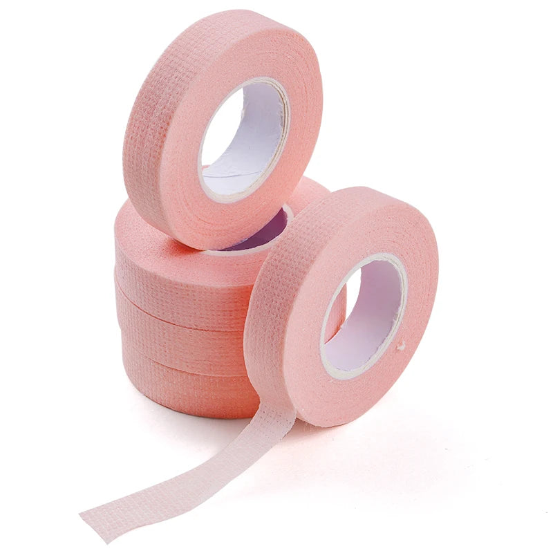 5PCS Eyelashes Extension Tape Micropore Non-Woven Lash Tape Breathable Easy To Tear Medical Tape Makeup Tools Lashistas Supplies