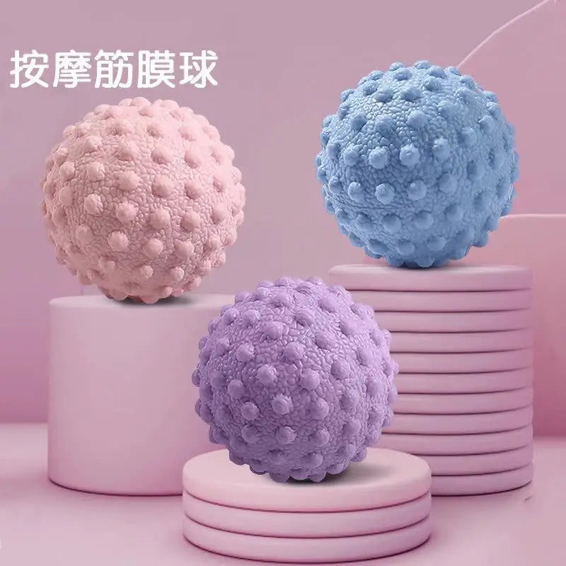 Massage Ball, Fascia Ball, Foot Massage Ball, Muscle Relaxation, Yoga Fitness, Shoulder, Neck, Waist, Foot, Back, Meridian Ball, Meridian