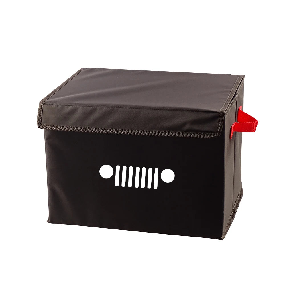 Car Trunk Organizer Storage Box For Jeep WRANGLER TRAILHAWK RUBICON RENEGADE COMPASS COMMANDER CHEROKEE Bumper car Accessories