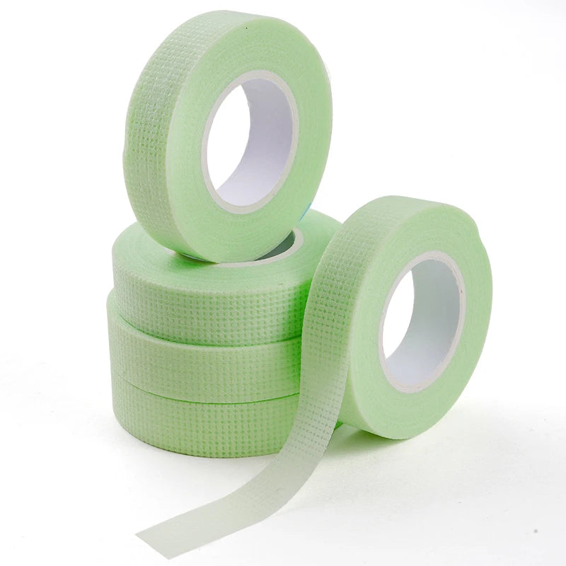 5PCS Eyelashes Extension Tape Micropore Non-Woven Lash Tape Breathable Easy To Tear Medical Tape Makeup Tools Lashistas Supplies