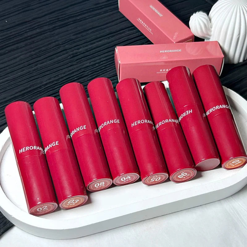 HERORANGE Lip Gloss High Shine - Long Lasting, Non Transfer, Mirror Finish, Velvety Moisturizing Lip Stain for Natural Look, Veg