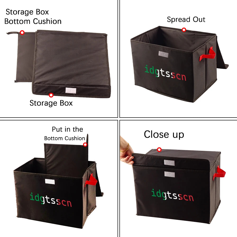 Car Trunk Organizer Storage Box For Jeep WRANGLER TRAILHAWK RUBICON RENEGADE COMPASS COMMANDER CHEROKEE Bumper car Accessories