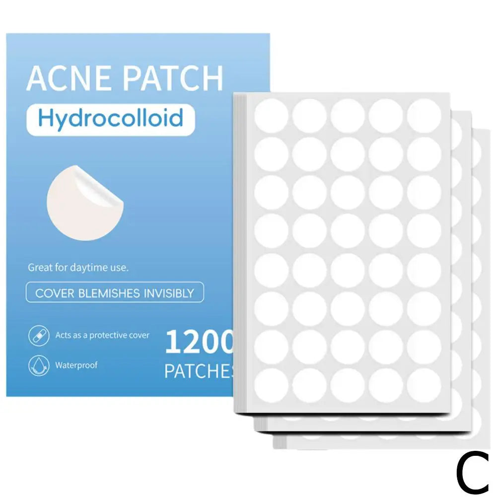 400/800/1200pcs Face Skin Care Acne Pimple Patch Invisible Professional Healing Absorbing Spot Sticker Covering For Men Women